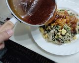豚バラ肉のニラ玉もやしあんかけ作り方6写真