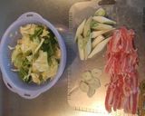 回鍋肉（ホイコーロー）作り方1写真