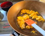 エビとほうれん草のチャーハン作り方1写真