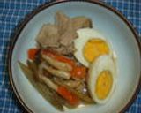 ゆで卵と豚肉の照り味噌煮作り方17写真