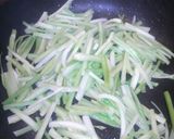 セロリのきんぴら作り方2写真