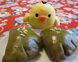 ６０分で完成❤ 湯だね抹茶クリームパン作り方8写真