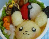 キャラ弁おかず　渦巻き玉子焼き作り方8写真