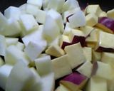 りんご＆さつま芋煮☆砂糖・バター不使用作り方1写真