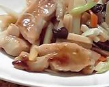 鶏むね肉とタケノコのシャキシャキ炒め作り方7写真
