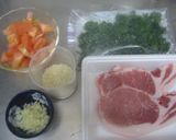ニンニクパン粉＆トマトでポークソテー作り方1写真