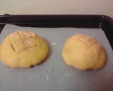 外カリカリ☆パンはふかふかのメロンパン☆作り方4写真
