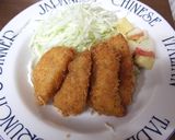 ☆我家のシンプルチキンカツ☆作り方8写真