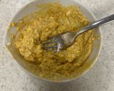 カレー風味のエッグサラダチーズバゲット作り方3写真