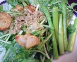 カリカリ水菜のサラダ作り方7写真
