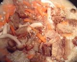 ラーメンスープで簡単炊き込みごはん♪作り方4写真
