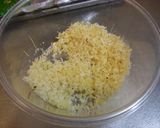 ピーマンのサクサクチーズパン粉焼き作り方2写真