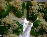 ピーマンのサクサクチーズパン粉焼き作り方3写真