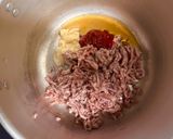 坦々麺の簡単スープ。作り方1写真