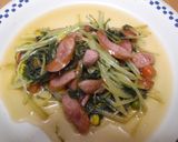 水菜ウィンナーミックスベジのゆずドレ炒め作り方7写真