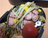 水菜ウィンナーミックスベジのゆずドレ炒め作り方8写真