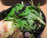 水菜のごま昆布和え作り方5写真
