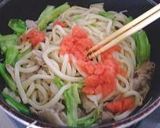 オイスターが引き立つ✿たらこの焼きうどん作り方7写真