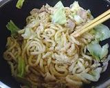 オイスターが引き立つ✿たらこの焼きうどん作り方8写真
