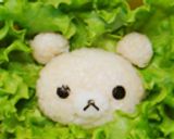 コリラックマのおにぎり✿キャラ弁作り方4写真