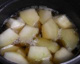 簡単☆冬瓜のカニあん煮込み作り方4写真