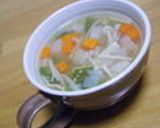 だしの素でΦ和風野菜スープ作り方5写真