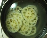 レンコンの煮付け☆韓国料理Ver.☆作り方1写真