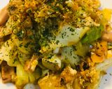 魚肉ソーセージ&キャベツの玉子野菜炒め作り方3写真