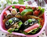 ★おにぎりバーガー★運動会のお弁当に♪作り方4写真