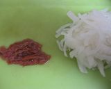 箸休めに☆大根の梅ワサビ和え作り方1写真