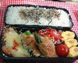 ★'03.6月の お弁当★作り方3写真