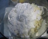 ＦＰで次々投入！おからのゴマバナナケーキ作り方1写真
