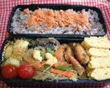 ★'03.6月の お弁当★作り方6写真