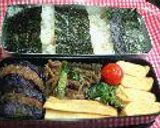★'03.6月の お弁当★作り方7写真