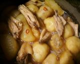 手羽中と里芋のうまっ！煮作り方4写真