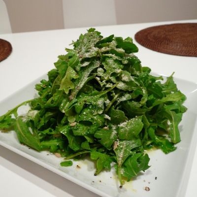 とにかく簡単 ☆ ルッコラさっぱりサラダ by Annzoo 【クックパッド