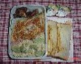 今日のお弁当２００３／６／９～１３作り方1写真