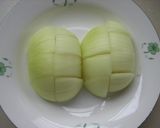 簡単中華♪玉ねぎの卵炒め作り方1写真