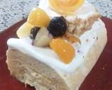 フルーツいっぱい★ノエル風アイスケーキ作り方11写真