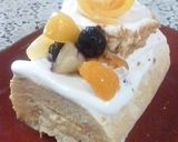 フルーツいっぱい★ノエル風アイスケーキ作り方11写真