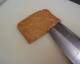 お弁当のおかず　ほうれん草の稲荷巻き作り方1写真