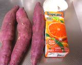 オレンジ風味の大学芋作り方1写真