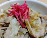豚小間切れ肉＆たまねぎ丼♪作り方6写真