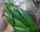 ☆オクラと鶏のとろ～りきんぴら☆作り方1写真