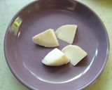 里芋とカリカリベーコンのマスタードサラダ作り方1写真