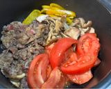 夏にピッタリ！！牛肉とトマトの春雨炒め作り方4写真