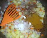 S炊飯器でカレーライスピラフ作り方8写真
