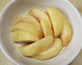 桃のクラフティ作り方1写真