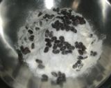 そば粉と甘納豆のビスコッティ作り方1写真