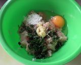 鶏つくねと青梗菜のスープ作り方2写真
